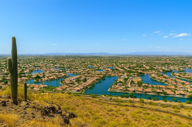 Local Commercial Fence Painting in Glendale, AZ