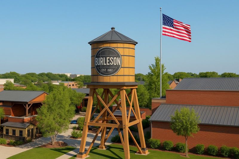 Local Commercial Fence Painting in Burleson, TX