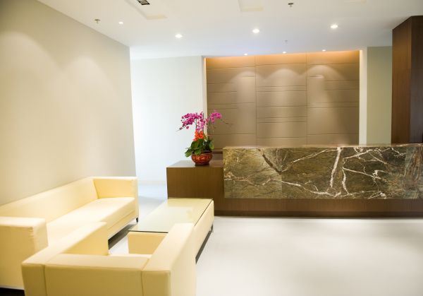 Reception Area Painting Service